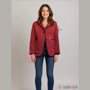 Women's Talbots Blazer Size XL Red and Black
